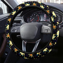 Pokemon Pattern Sun Moon Christmas Premium Custom Car Steering Wheel Cover Nearkii