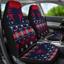 Spider Man Christmas Style Premium Custom Car Seat Covers Decor Protectors Nearkii