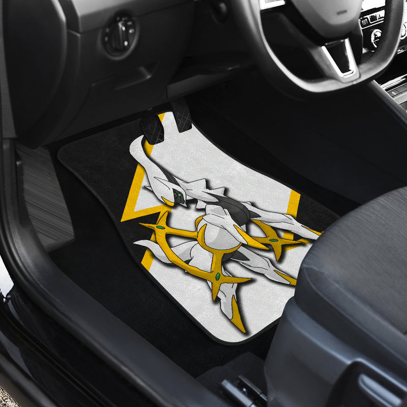 Arceus Car Floor Mats Custom Anime Pokemon Car Interior Accessories Nearkii