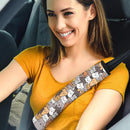 Cat Head Cute Premium Custom Car Seat Belt Covers Nearkii