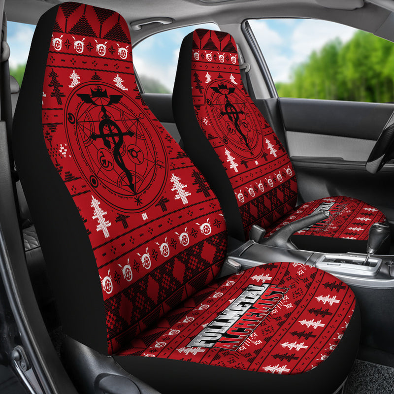 Fullmetal Alchemist Premium Custom Car Seat Covers Decor Protectors Nearkii