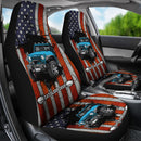 Eat Sleep Jeep Blue Premium Custom Car Seat Covers Decor Protectors Nearkii