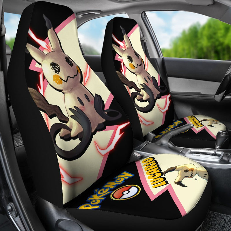 Mimikyu Car Seat Covers Custom Anime Pokemon Car Accessories Nearkii