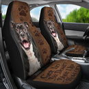 Get In Sit Down Shut Up Hold On Pitbull Premium Custom Car Seat Covers Decor Protectors Nearkii