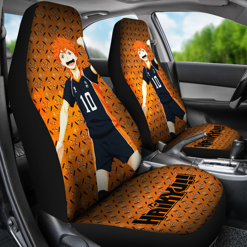 Haikyuu Anime Hinata Premium Custom Car Seat Covers Decor Protectors Nearkii