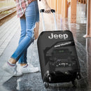 Black Jeep Luggage Cover Suitcase Protector Nearkii