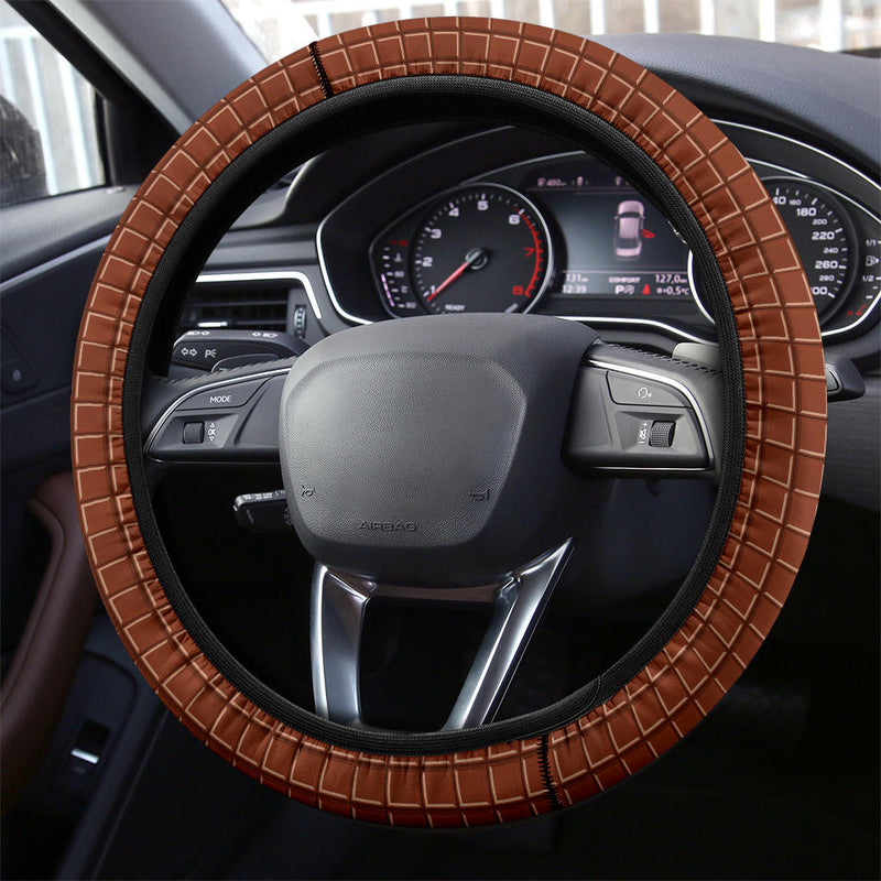 Sweet Chocolate Bar Premium Car Steering Wheel Cover Nearkii