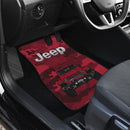 Red Jeep Camouflage Car Floor Mats Car Accessories Nearkii