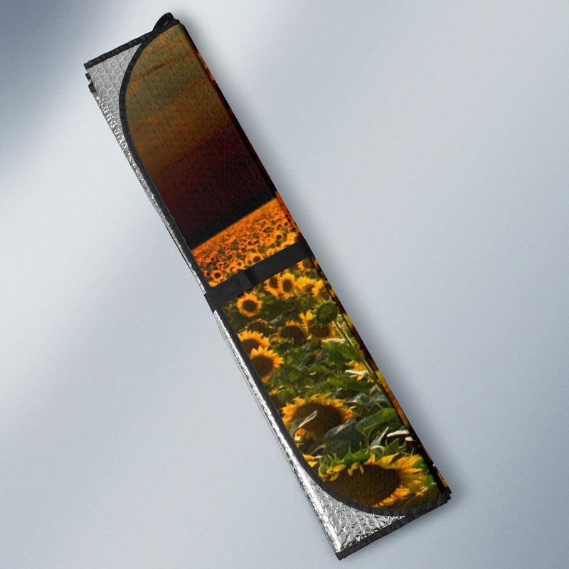 Sunflower Art Car Auto Sun Shades Windshield Accessories Decor Gift Nearkii