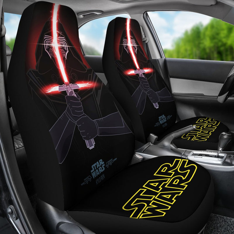 Kylo Ren Premium Custom Car Seat Covers Decor Protector Nearkii