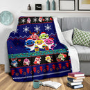 Baby Shark Christmas Blanket Amazing Gift Idea Nearkii