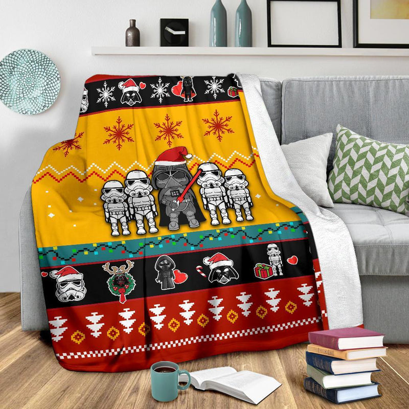 Star Wars Yellow Christmas Blanket Amazing Gift Idea Nearkii