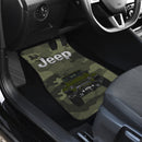 Green Jeep Camouflage Car Floor Mats Car Accessories Nearkii
