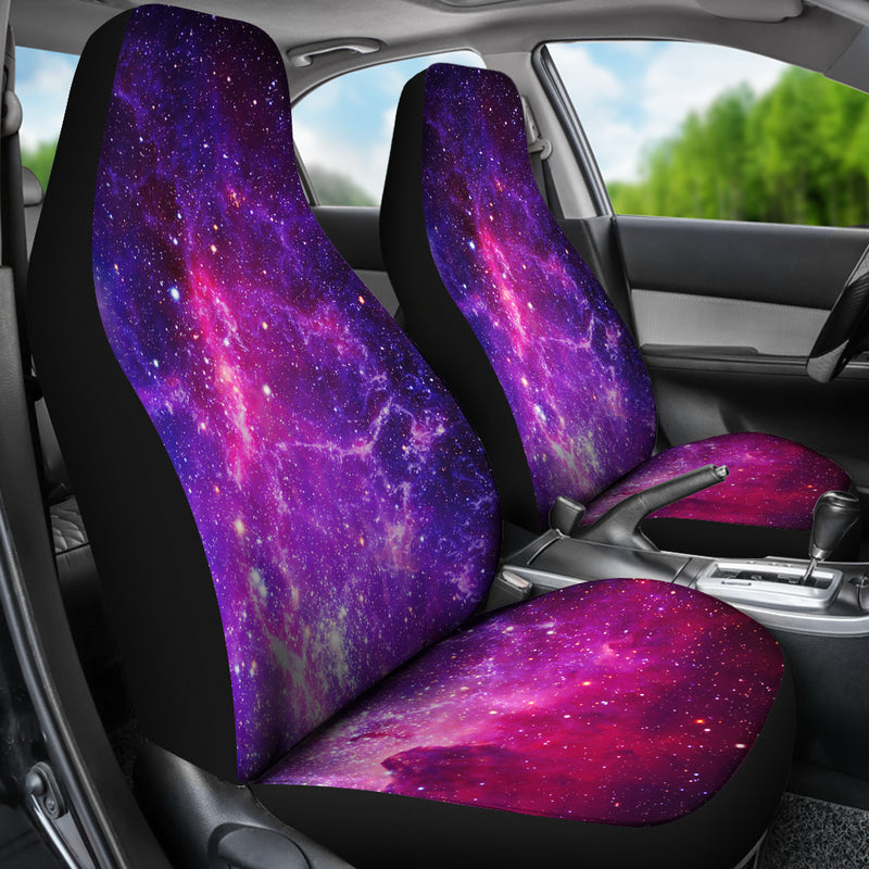 Best Pink Purple Outer Space Universe Galaxy Premium Custom Car Seat Covers Decor Protector Nearkii