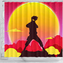 Kakashi Sunset Shower Curtain Nearkii