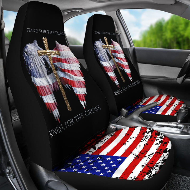 Best Social Worker Us Flag Premium Custom Car Seat Covers Decor Protector Nearkii