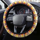 Cute Rengoku Kyojuro Chipi Demon Slayer Anime Car Steering Wheel Cover 1 Nearkii