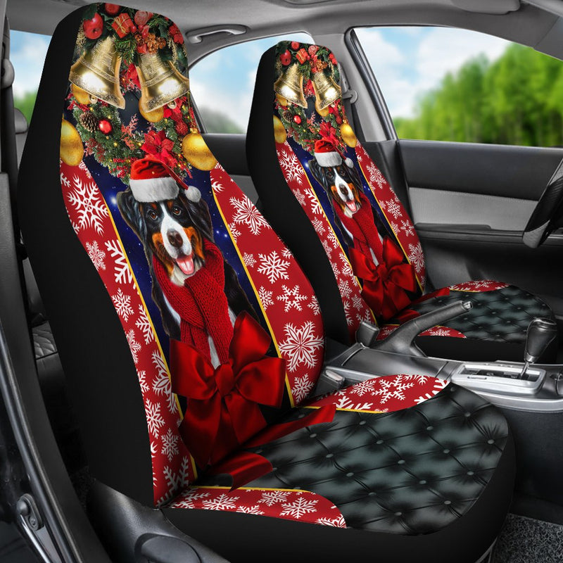 Dog Christmas Premium Custom Car Premium Custom Car Seat Covers Decor Protectors Decor Protector Nearkii