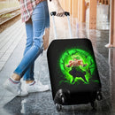 Broly Moonlight Dragon Ball Luggage Cover Suitcase Protector Nearkii