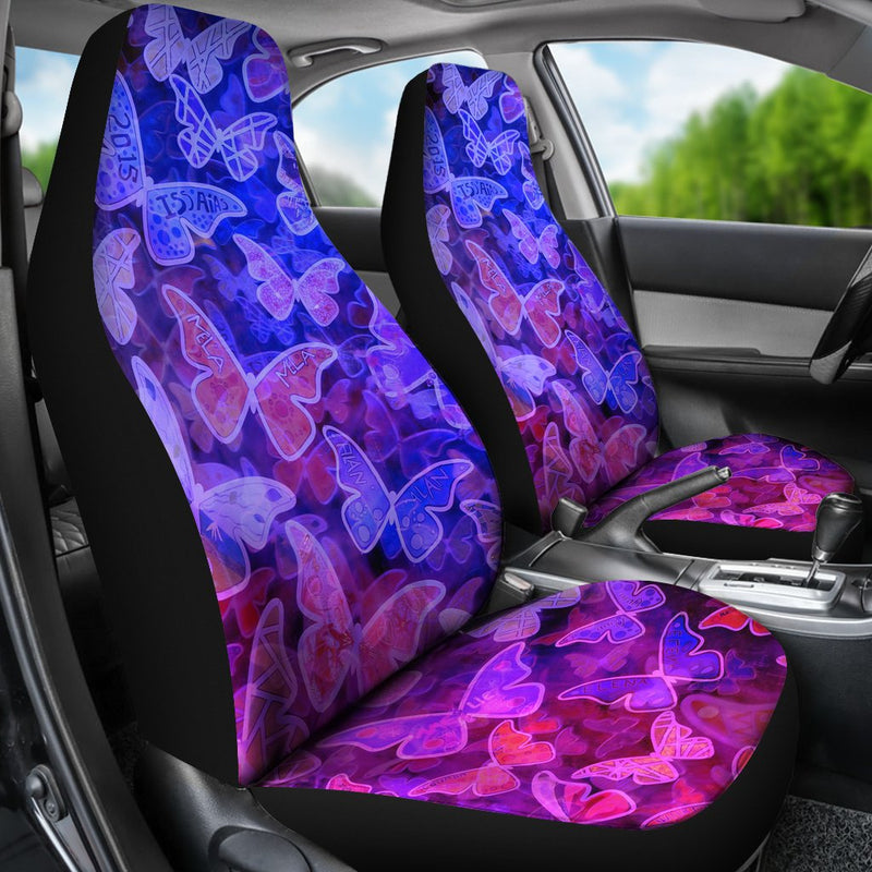 Best New Butterfly Premium Custom Car Seat Covers Decor Protector Nearkii