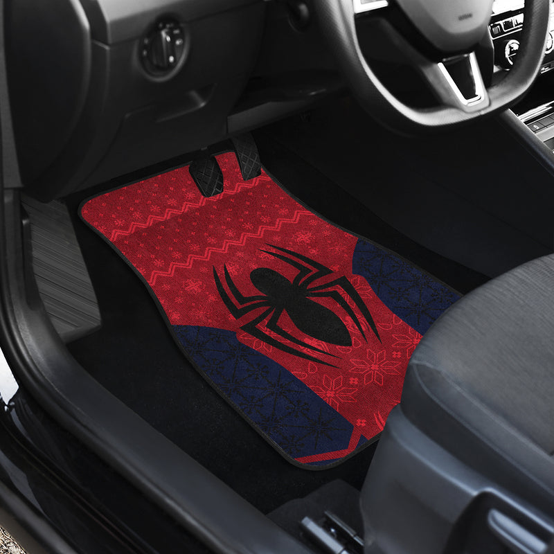 Spiderman Christmas Car Floor Mats Car Accessories Nearkii