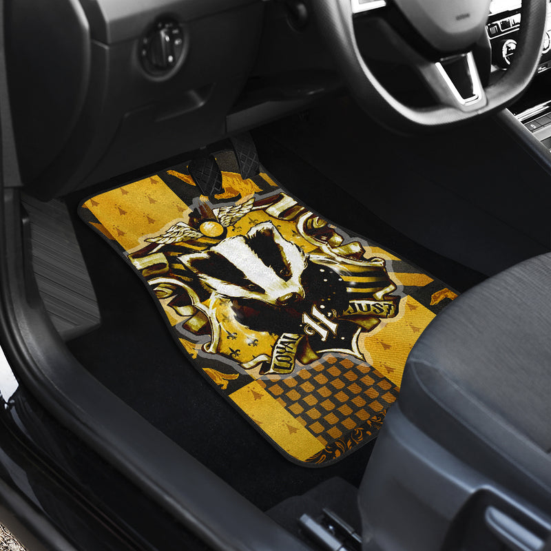 The Hufflepuff Badger Harry Potter Car Floor Mats Car Accessories Nearkii