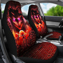 Eren Attack On Titans Founding Titans Break Wall Car Seat Covers Nearkii