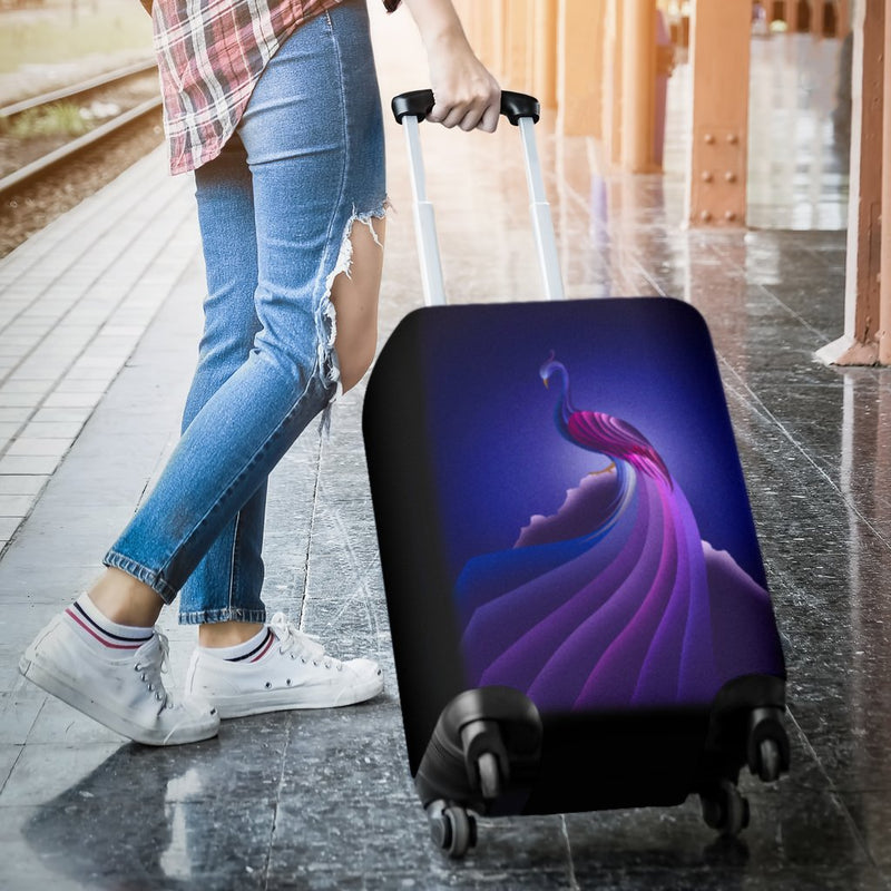 Peacock Travel Luggage Cover Suitcase Protector Nearkii