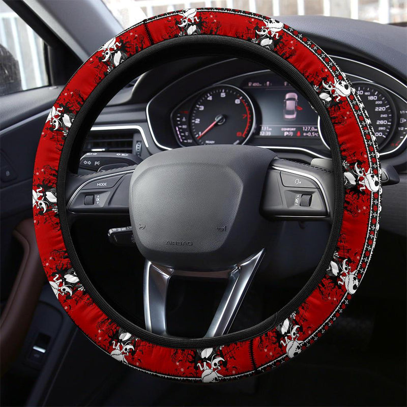 Jack Skellington Nightmare Before Christmas Premium Custom Car Steering Wheel Cover Nearkii