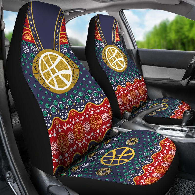 Dr Strange Christmas Premium Custom Car Seat Covers Decor Protectors Nearkii