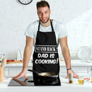 Stand Back Dad Is Cooking BBQ Cooking Novelty Custom Apron Best Gift For Anyone Who Loves Cooking