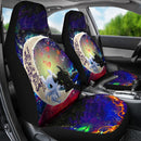 Toothless Light Fury Night Fury Love You To The Moon Galaxy Car Seat Covers Nearkii