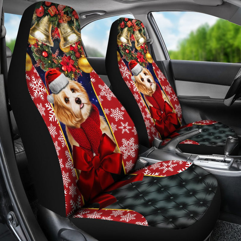 Cavachon Shih Tzu Puppy Premium Custom Car Premium Custom Car Seat Covers Decor Protectors Decor Protector Nearkii