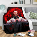 Sukuna Jujutsu Kaisen Moonlight Premium Blanket Nearkii