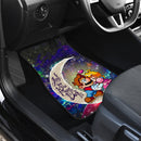Mario Couple Love You To The Moon Galaxy Car Mats Nearkii