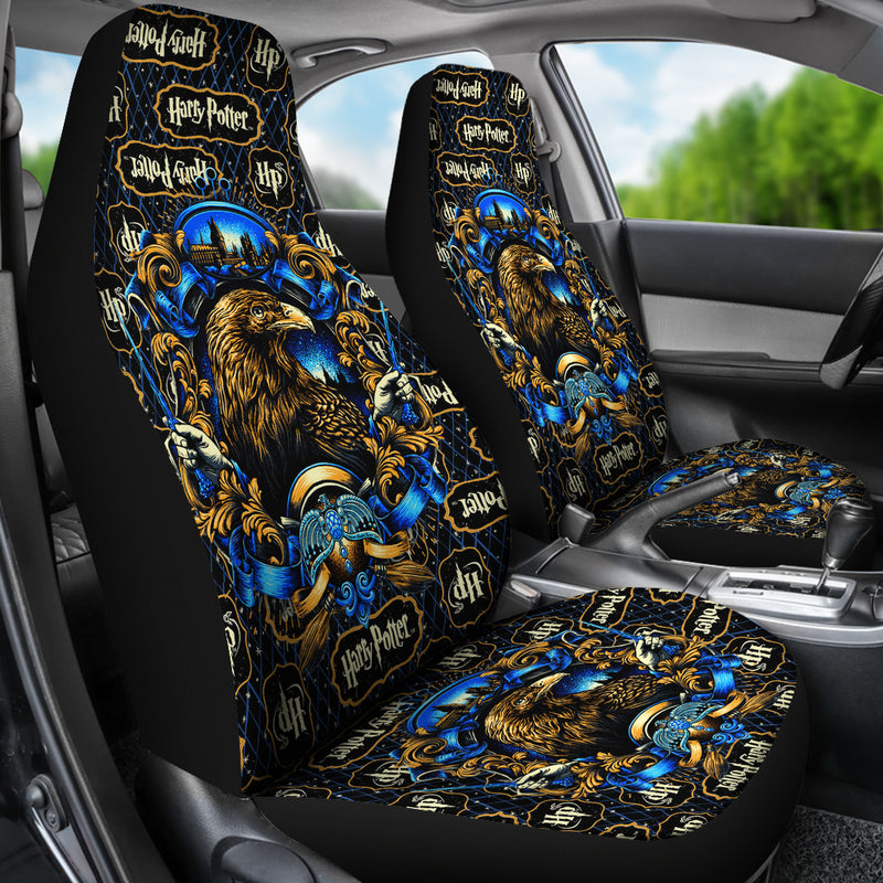 Harry Potter Ravenclaw Premium Custom Car Seat Covers Decor Protector