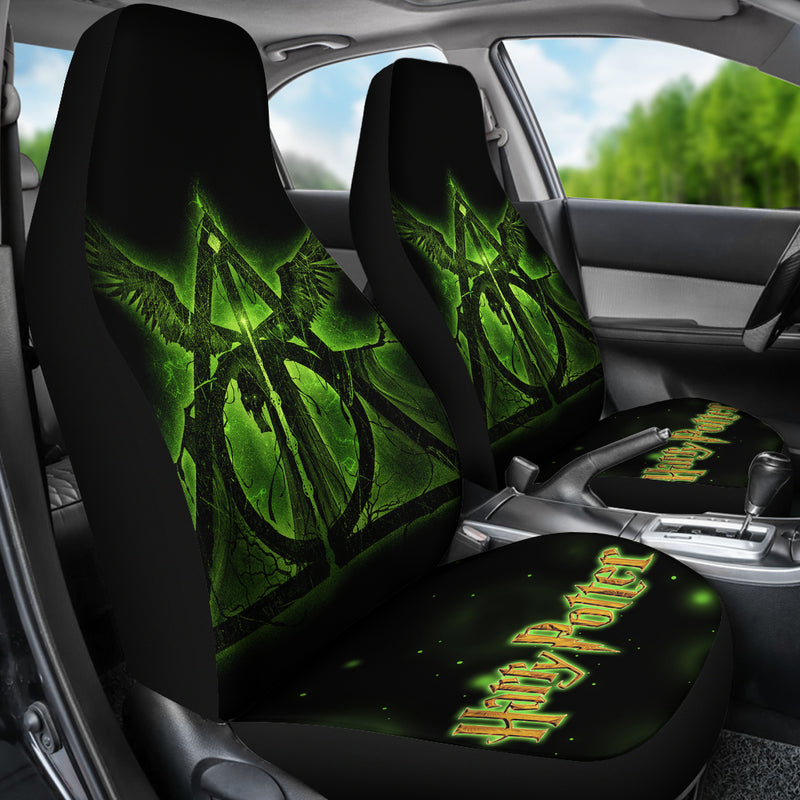 Harry Potter Symbol Moonlight Premium Custom Car Seat Covers Decor Protectors Nearkii
