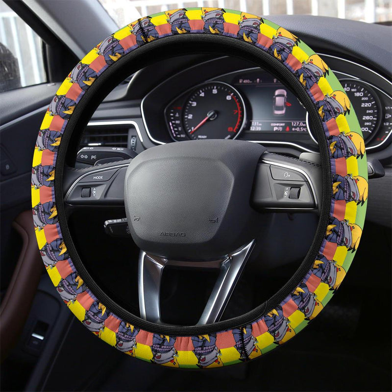 Pikachu Sasuke Pokemon Car Steering Wheel Cover Nearkii