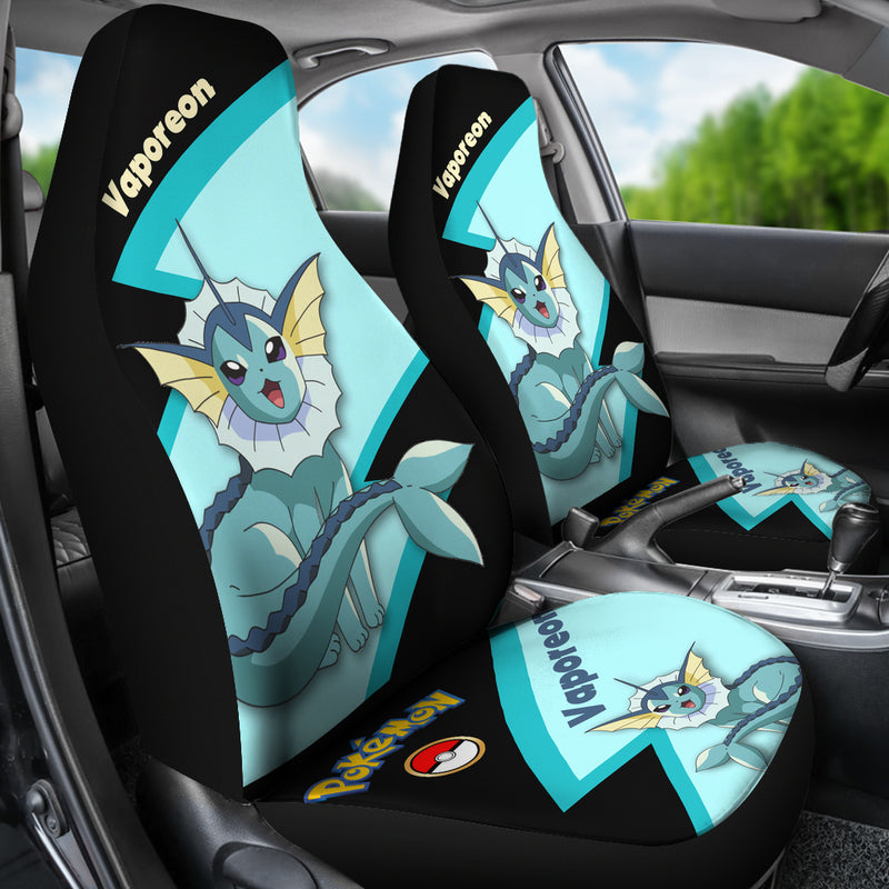 Vaporeon Eevee Evolution Pokemon Premium Custom Car Seat Covers Decor Protectors Nearkii