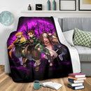 Demon Slayer Team Pink Moonlight Premium Blanket Nearkii