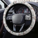 Chipi Akaza Demon Slayer Anime Car Steering Wheel Cover 1 Nearkii