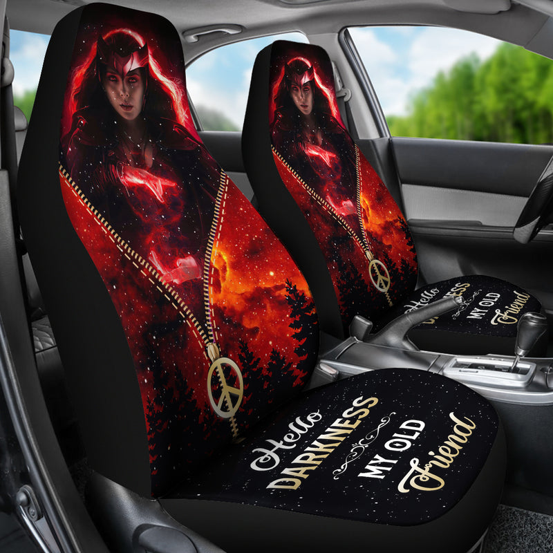 Wanda Hello Darkness My Old Friend Premium Custom Car Seat Covers Decor Protectors Nearkii