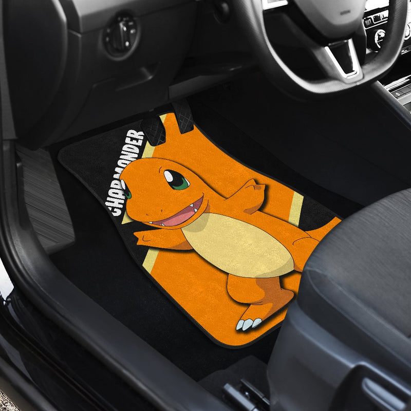 Charmander Car Floor Mats Custom Anime Pokemon Car Interior Accessories Nearkii