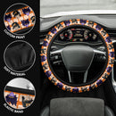 Jojo Bizarre Adventure Jotaro Kujo Star Platinum Anime Premium Custom Car Steering Wheel Cover Nearkii
