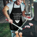 This Is A Manly Custom Apron Gift For Cooking Guys