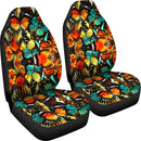 Best New Painting Butterfly Premium Custom Car Seat Covers Decor Protector Nearkii