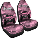 Pink Jeep Camouflage Premium Custom Car Seat Covers Decor Protectors Nearkii