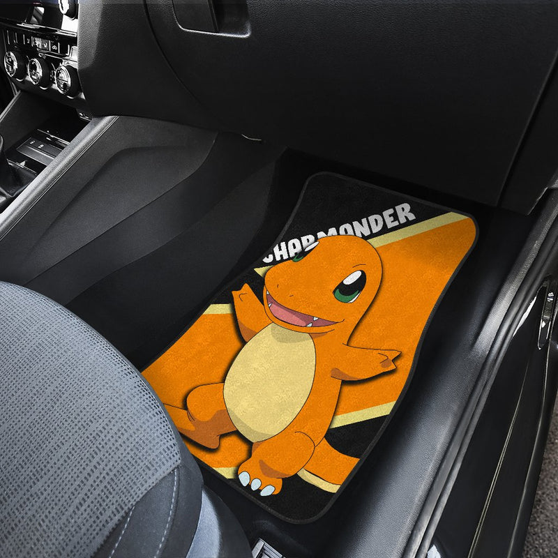 Charmander Car Floor Mats Custom Anime Pokemon Car Interior Accessories Nearkii