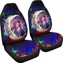 SAO Sword Art Online Asuna Kirito Love You To The Moon Galaxy Car Seat Covers Nearkii