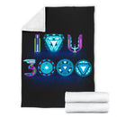 I Love You 3000 Premium Blanket Nearkii